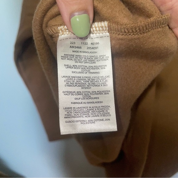 Columbia Men’s Brown Camel Quartersnap Pullover Medium - Picture 6 of 6